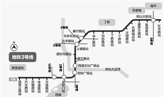 杭州地铁3号线_杭州地铁3号线全程站点